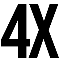 4X