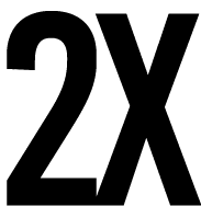 2X